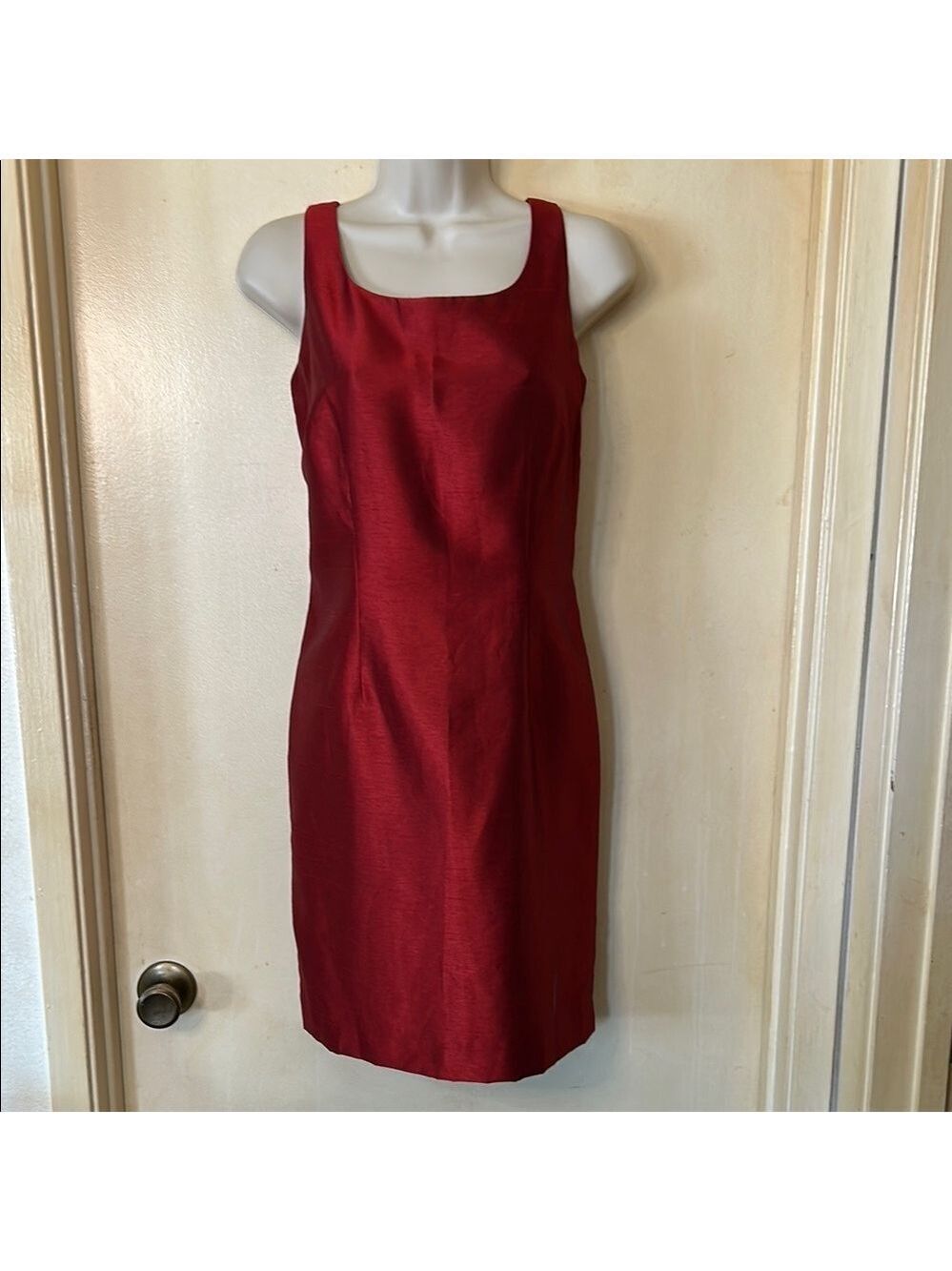 Jessica Howard Rust Sheath Mini Dress size 4P